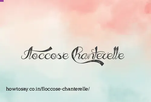 Floccose Chanterelle