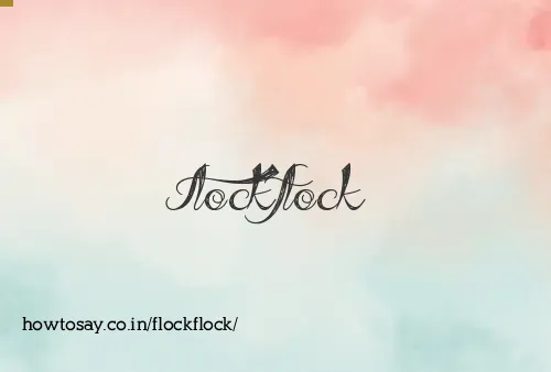 Flockflock