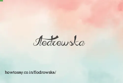 Flodrowska