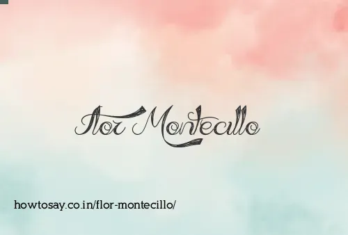 Flor Montecillo