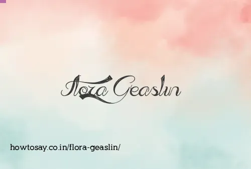Flora Geaslin