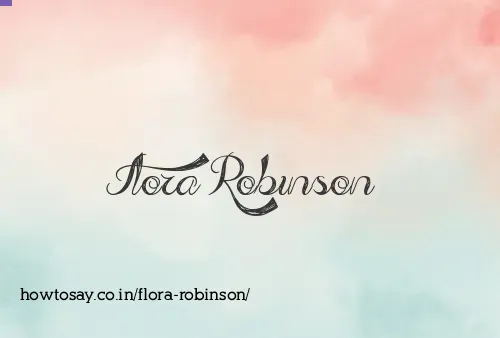 Flora Robinson