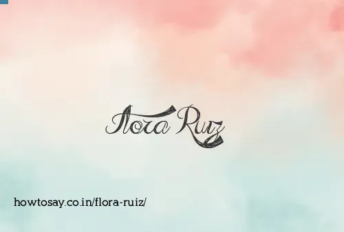 Flora Ruiz