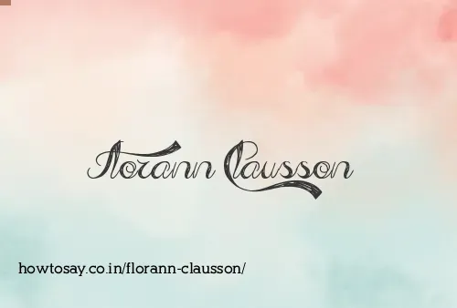 Florann Clausson