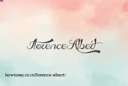 Florence Albert
