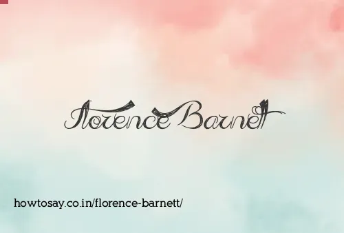 Florence Barnett