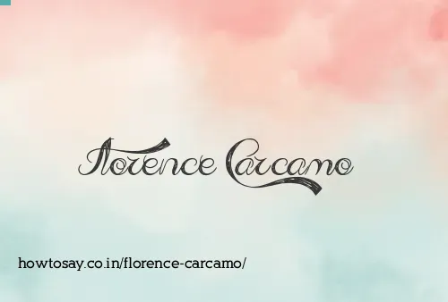 Florence Carcamo