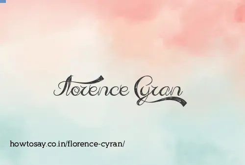 Florence Cyran