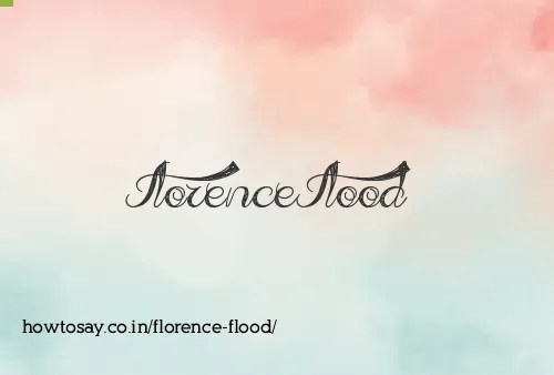 Florence Flood