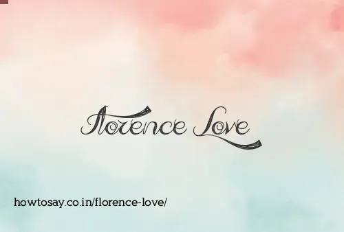 Florence Love