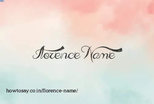 Florence Name