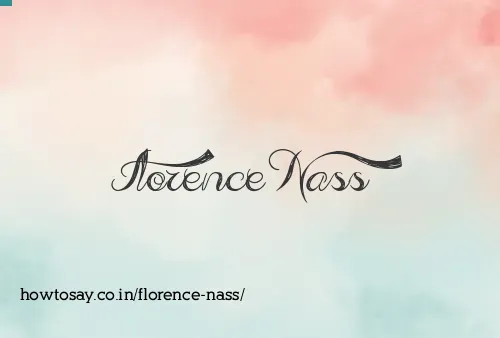 Florence Nass