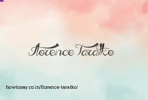 Florence Taratko
