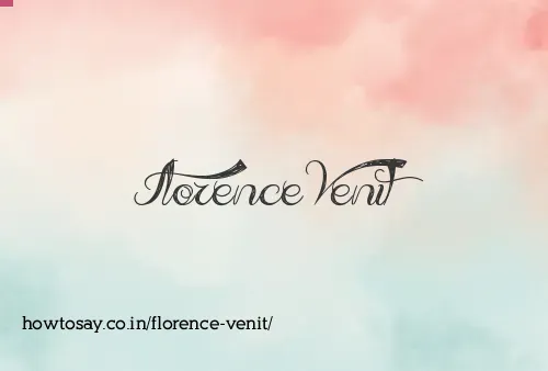 Florence Venit