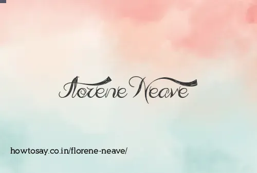 Florene Neave