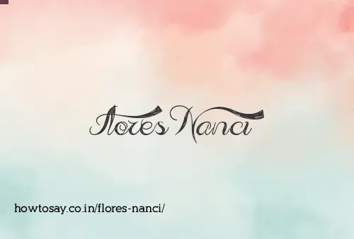 Flores Nanci