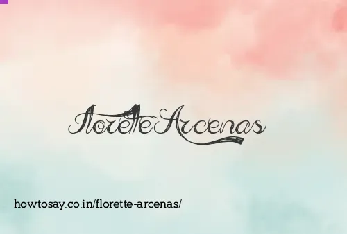 Florette Arcenas