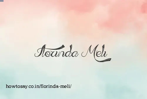 Florinda Meli