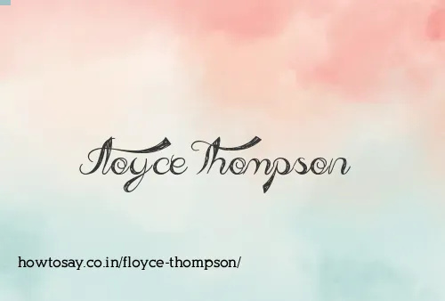 Floyce Thompson
