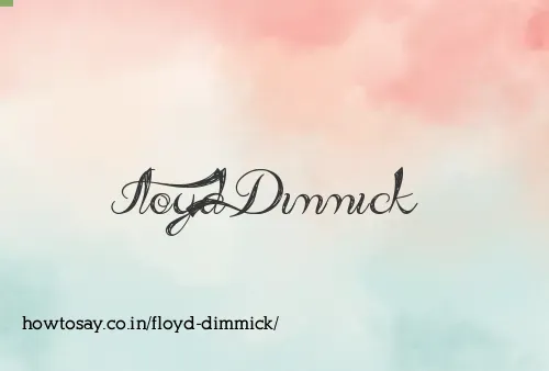 Floyd Dimmick