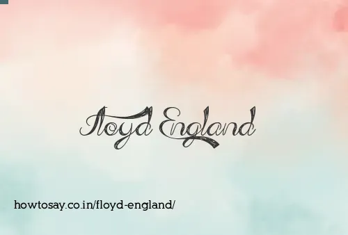 Floyd England