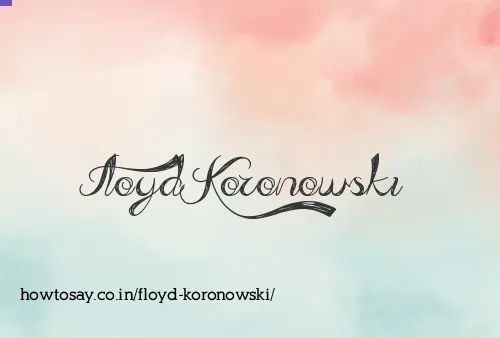 Floyd Koronowski