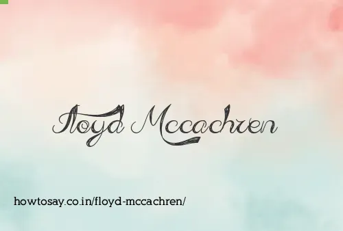 Floyd Mccachren