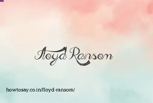 Floyd Ransom