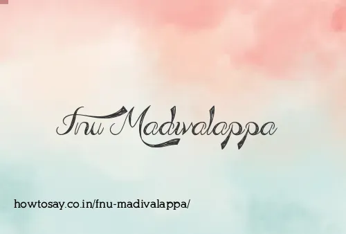 Fnu Madivalappa