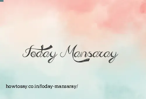Foday Mansaray