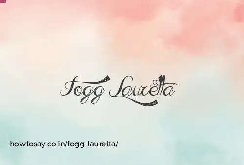 Fogg Lauretta