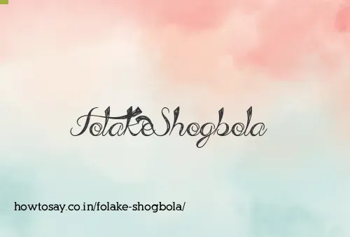 Folake Shogbola
