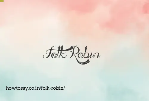 Folk Robin