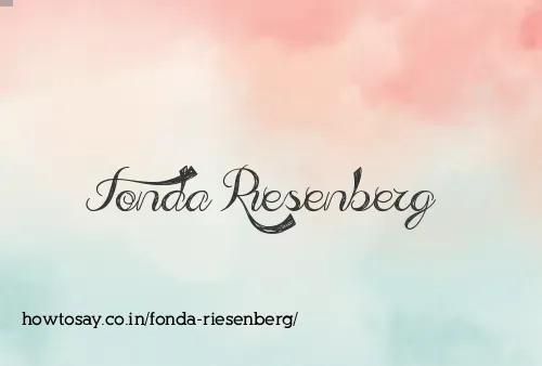 Fonda Riesenberg