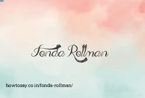 Fonda Rollman