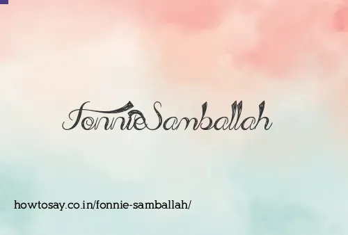 Fonnie Samballah