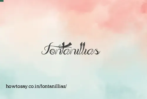Fontanillias