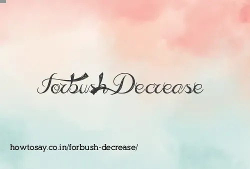 Forbush Decrease