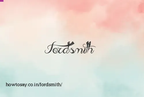 Fordsmith