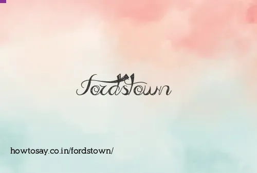 Fordstown