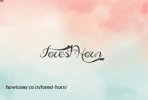 Forest Horn