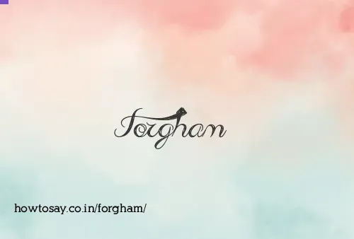 Forgham