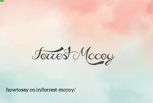 Forrest Mccoy