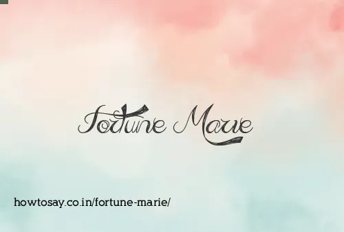 Fortune Marie