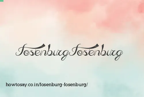 Fosenburg Fosenburg
