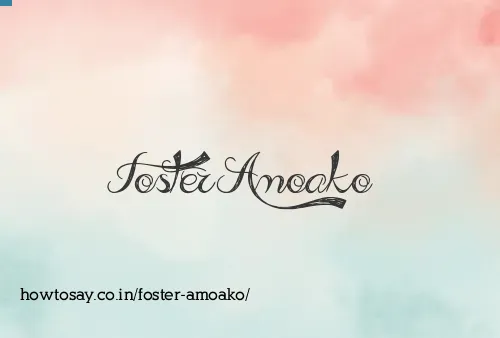 Foster Amoako