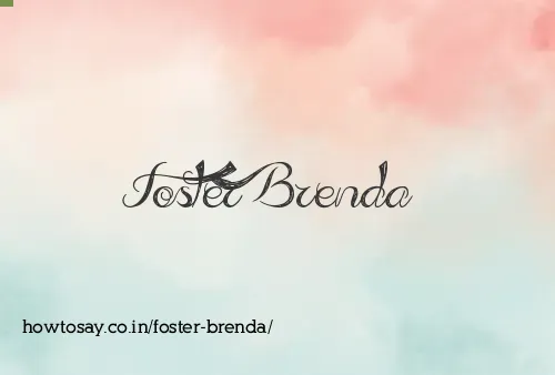 Foster Brenda