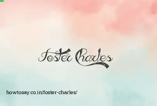 Foster Charles
