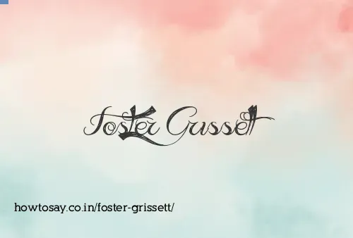 Foster Grissett