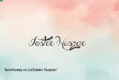 Foster Huszar